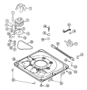 BASE Diagram and Parts List for XAV13PRBWW  Maytag Washer