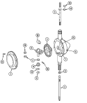 TRANSMISSION Diagram and Parts List for MAT13PNAEW  Maytag Washer