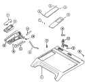 Part Location Diagram of 22004180 Whirlpool Top Cover - White