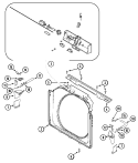 Part Location Diagram of 22002484 Whirlpool *NLA*LABEL BLEACH