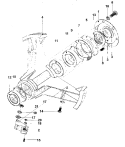 TRUNNION Diagram and Parts List for MFS35PNAVS  Maytag Washer