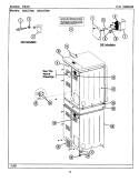 REAR Diagram and Parts List for MDE27MNAFW  Maytag Dryer