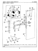 CONTROL CENTER SHROUD Diagram and Parts List for MDE27CTACL  Maytag Dryer