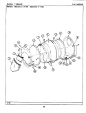 TUMBLER Diagram and Parts List for MDE27CSACW  Maytag Dryer
