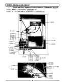 SWITCH, TEMPERATURE & TERMINAL BLOCK Diagram and Parts List for DG30CT  Maytag Dryer