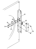 DOOR SWITCH ASSEMBLY Diagram and Parts List for MDG32PC3AL  Maytag Dryer