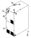 BACKGUARD ASSEMBLY Diagram and Parts List for MLG32PDAWW  Maytag Dryer