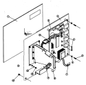 CONTROL PANEL ASSEMBLY Diagram and Parts List for MDG32PC3AL  Maytag Dryer