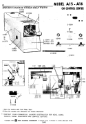 CM CONTROL CENTER Diagram and Parts List for A16CM  Maytag Washer