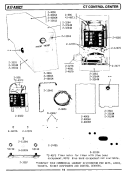 CT CONTROL CENTER Diagram and Parts List for A17CT  Maytag Washer