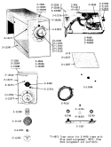 CA CONTROL CENTER Diagram and Parts List for A17CA  Maytag Washer