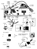 CT CONTROL CENTER COMPONENTS Diagram and Parts List for A17CT  Maytag Washer