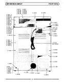 REAR VIEW Diagram and Parts List for DE18CA  Maytag Dryer