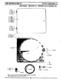 DOOR ASSEMBLY Diagram and Parts List for DE18CM  Maytag Dryer