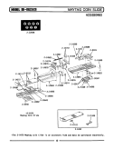 MAYTAG COIN SLIDE Diagram and Parts List for DE25CS  Maytag Dryer