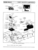 TICKET RECEIVER COMPONENTS Diagram and Parts List for DG31CT  Maytag Dryer