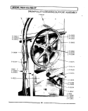 DRUM PULLEY & BEARING SUPPORT ASSEMBLY Diagram and Parts List for DG31CT  Maytag Dryer