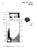 REAR VIEW Diagram and Parts List for DG32CT  Maytag Dryer