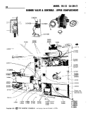 BURNER VALVE & CONTROLS - UPPER COMP. Diagram and Parts List for DG32CT  Maytag Dryer