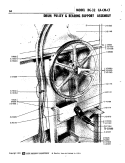 DRUM PULLEY & BEARING SUPPORT ASSEMBLY Diagram and Parts List for DG32CT  Maytag Dryer