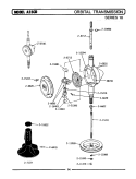 ORBITAL TRANSMISSION Diagram and Parts List for A23CDW  Maytag Washer