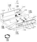 CM CONTROL PANEL Diagram and Parts List for DE24CM  Maytag Dryer