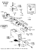 CM CONTROL PANEL / COIN BOX Diagram and Parts List for DE24CM  Maytag Dryer