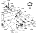 CT CONTROL PANEL Diagram and Parts List for DE24CT  Maytag Dryer
