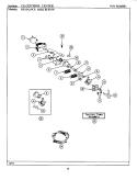 CONTROL CENTER (SERIES 02) Diagram and Parts List for DE19CS  Maytag Dryer
