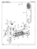 HEATER Diagram and Parts List for DE19CA  Maytag Dryer