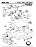 Part Location Diagram of 205651 Whirlpool TOP COVER-WHITE