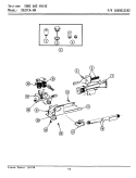 Part Location Diagram of WP307927 Whirlpool Gas Valve - 120V 50Hz