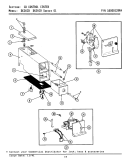 CONTROL CENTER - CD MODELS Diagram and Parts List for DE26CD  Maytag Dryer