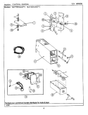 CONTROL CENTER Diagram and Parts List for MAT25DAAAL  Maytag Washer