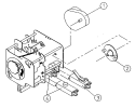 COIN METER (DG30) Diagram and Parts List for DG30MC1  Maytag Dryer