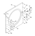 FRONT PANEL ASSY. (MAGNET TYPE - DG50 / 75) Diagram and Parts List for DG75PN1  Maytag Dryer