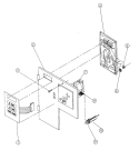COIN MICROPROCESSOR CONTROL BOX Diagram and Parts List for DG30PC1  Maytag Dryer