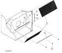 LINT TRAP ASSEMBLY Diagram and Parts List for MDG30PN3AW  Maytag Dryer