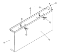 LINT DOOR ASSEMBLY Diagram and Parts List for DG100PN1  Maytag Dryer