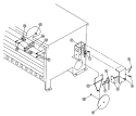BACKGUARD Diagram and Parts List for DG100PN1  Maytag Dryer