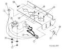 MICROPORCESSOR SENSOR BRACKET (DG75PN1) Diagram and Parts List for DG75PN1  Maytag Dryer