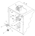 MICROPROCESSOR CONTROL BOX Diagram and Parts List for DG75PN1  Maytag Dryer