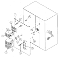 REAR CONTROL BOX ASSEMBLY (PN2VW) Diagram and Parts List for MDG75PN2VW  Maytag Dryer