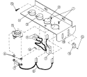 SENSOR BRACKET ASSEMBLY Diagram and Parts List for MDG30MC3AL  Maytag Dryer