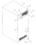 CABINET Diagram and Parts List for MDG75PNAVW  Maytag Dryer