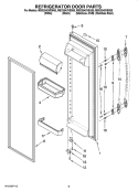 Part Location Diagram of W11690160 Whirlpool GROMMET