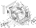 ELECTRICAL COMPONENTS Diagram and Parts List for RC30S2 P1332816M- Maytag Microwave