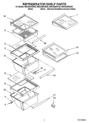 Part Location Diagram of WPW10141748 Whirlpool Refrigerator Shelf Cantilever