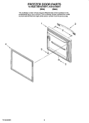 Part Location Diagram of W10119666 Whirlpool Handle