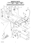 Part Location Diagram of WP8273062 Whirlpool Range Igniter Screw